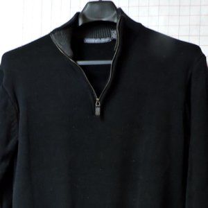 OSCAR DE LA RENTA:  MEN'S Pullover sweater sz Large  black